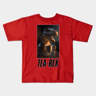 Tea-Rex #1 Kids T-Shirt